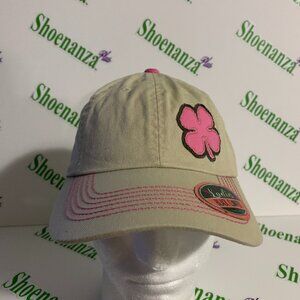 Black Clover Hat Golf Live Lucky Girl C #1 Baseball Cap Ladies Womens Pink Beige